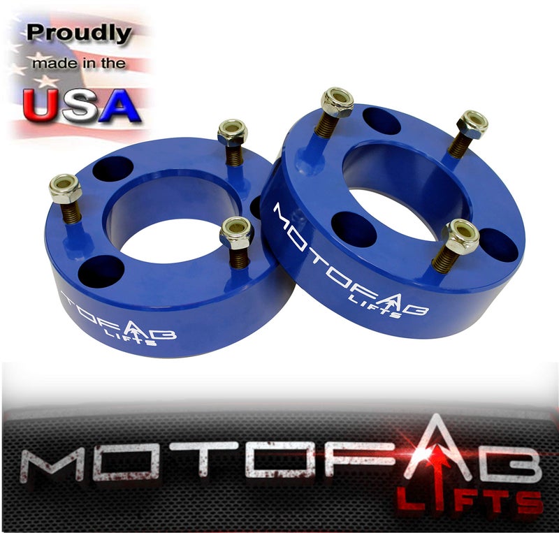 MOTOFAB LIFTS MotoFabLifts F150-2.5BLUE - 2.5 inch Front Leveling Lift Kit That fits F150 - Image 2
